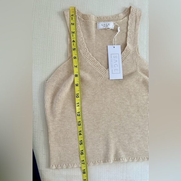 Sage The Label Ribbed Knit Top - Picture 6 of 6